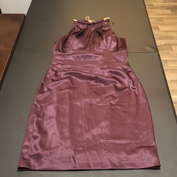 Eliza J Dresses & Skirts - Eliza J Elegant Purple Satin Dress - size 10.